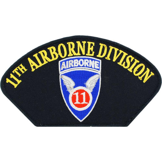 U.S. Army 11th Airborne Division Hat Patch 2 3/4"