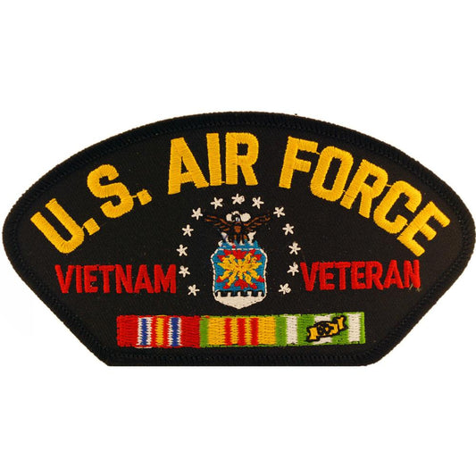 U.S. Air Force Vietnam Veteran Hat Patch 2 3/4" x5 1/4"