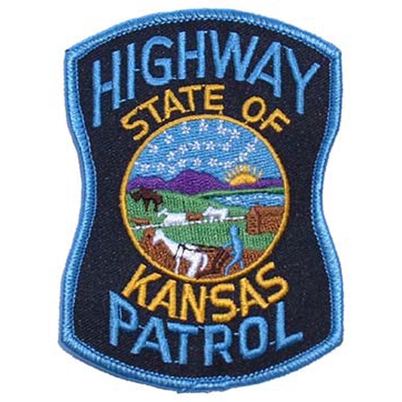 Kansas Highway Patrol Patch 3"