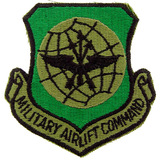 U.S. Air Force Military Airlift Command Patch Green 3"