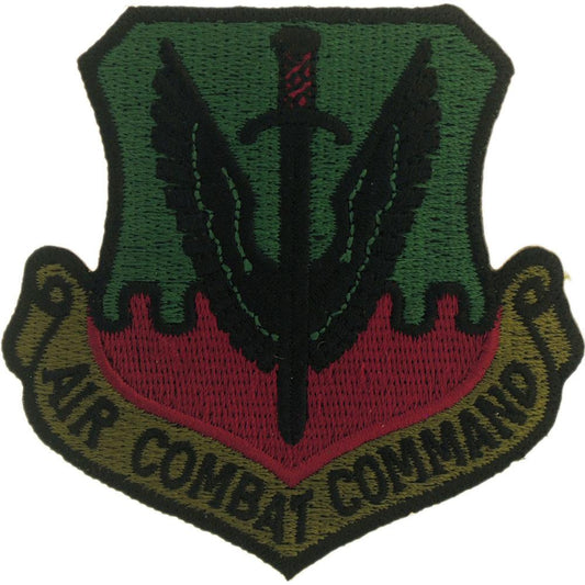 U.S. Air Force Air Combat Command Patch Green