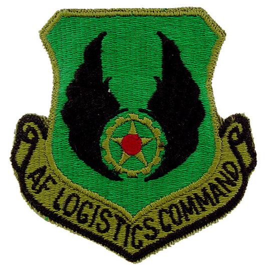 U.S. Air Force Logistics Command Shield Patch Green