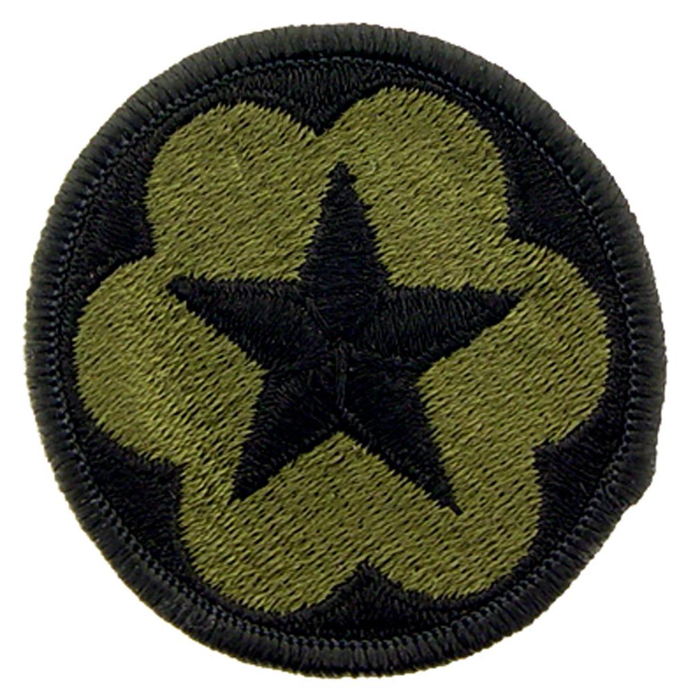 U.S. Army Service Force Patch Green