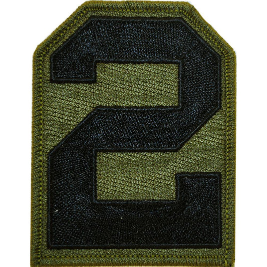 U.S. Army 2nd Army Patch Green