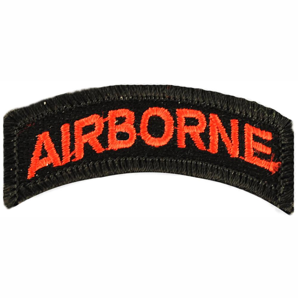 U.S. Army Airborne Patch Red & Black 2 1/2"