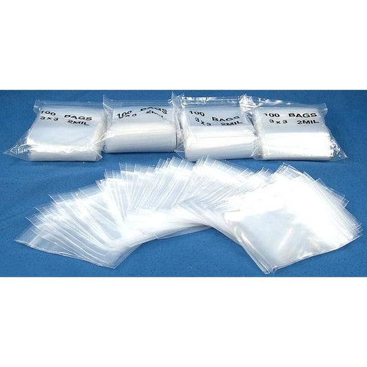 Resealable Bags 3" 500Pcs