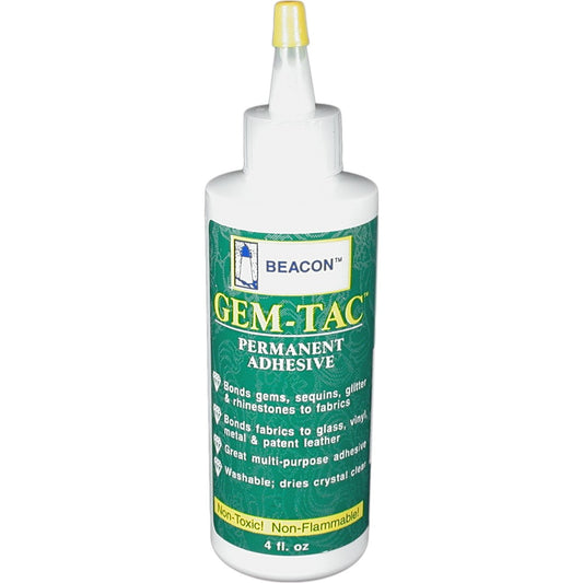 Gem-Tac Permanent Adhesive 4 fl. oz