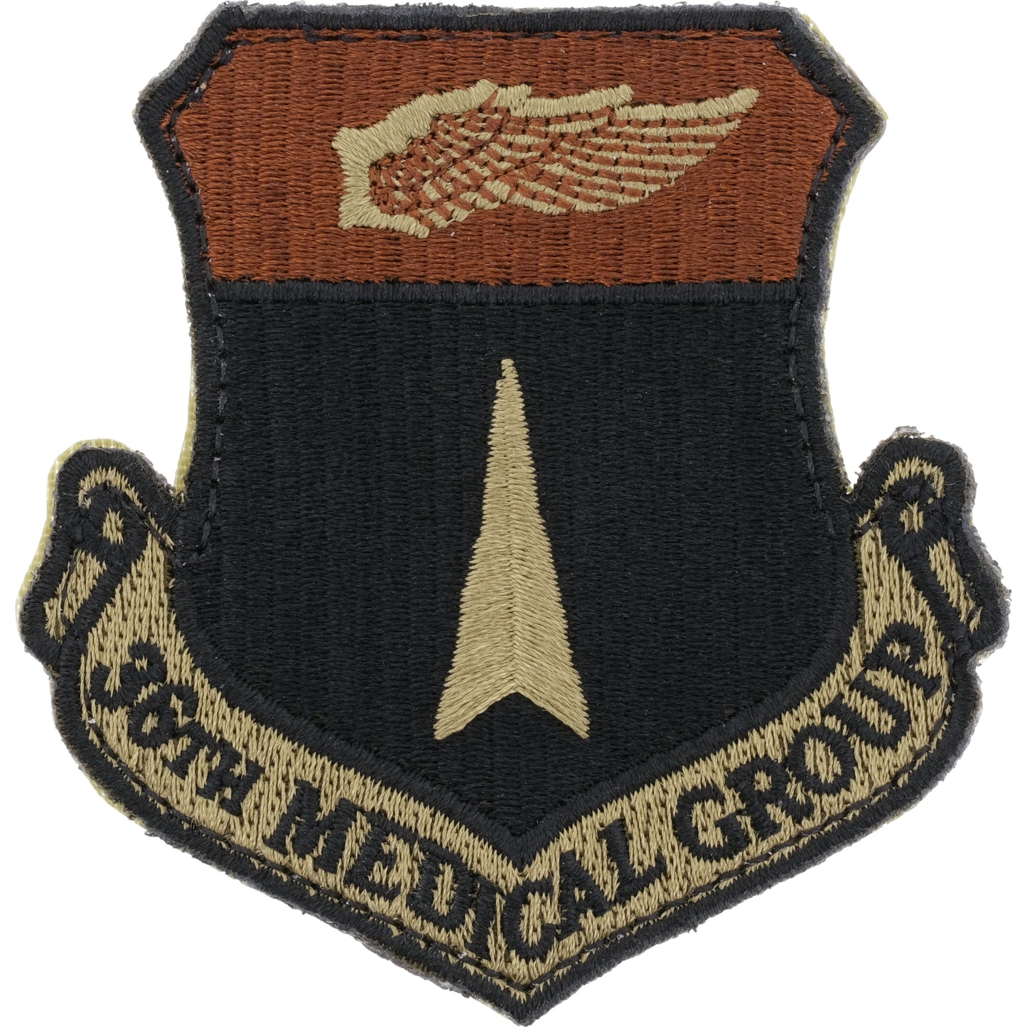 U.S. Air Force 36th Medical Group Patch Subdued Hook Backing