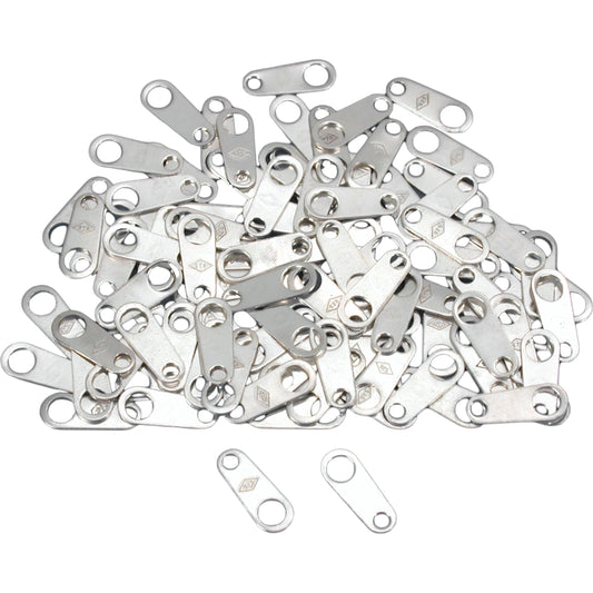 Chain Tags Sterling Silver 9mm 100Pcs