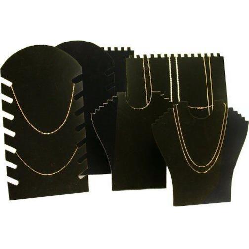 6 Chain Board Necklace Display Case FixtureVarious Sizes FindingKing