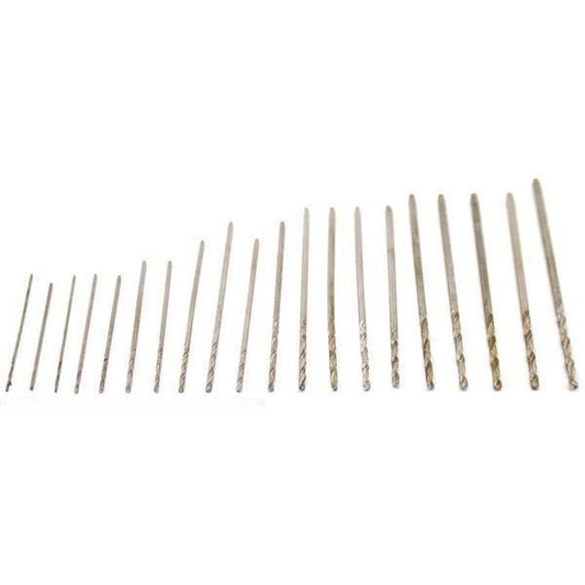 Drilling High Speed Steel Twist Bits 40 Pcs Jewelers Repair Tools