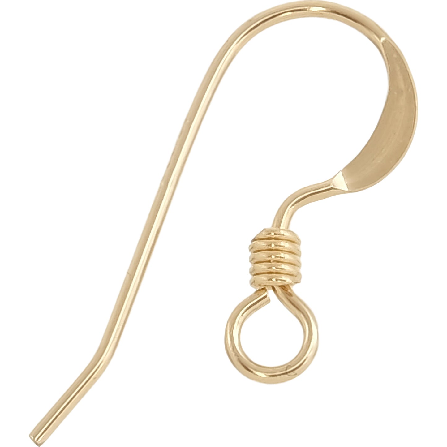 50 Fish Hook Earring Wires 14K Gold Filled 21 Gauge