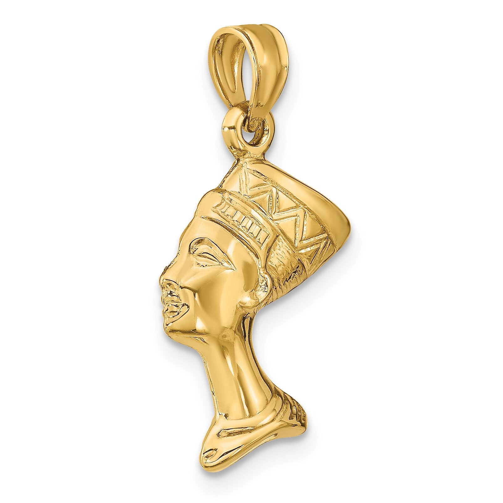 Gold clearance nefertiti charm