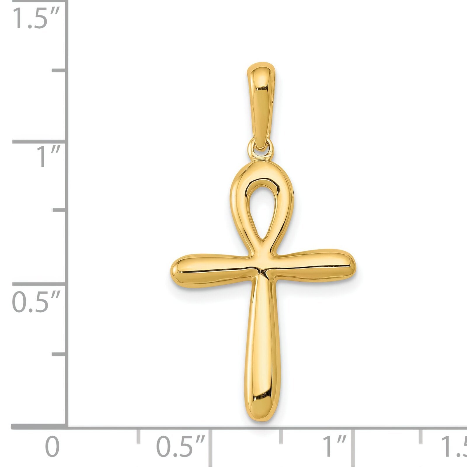 Ankh pendant 14k gold online