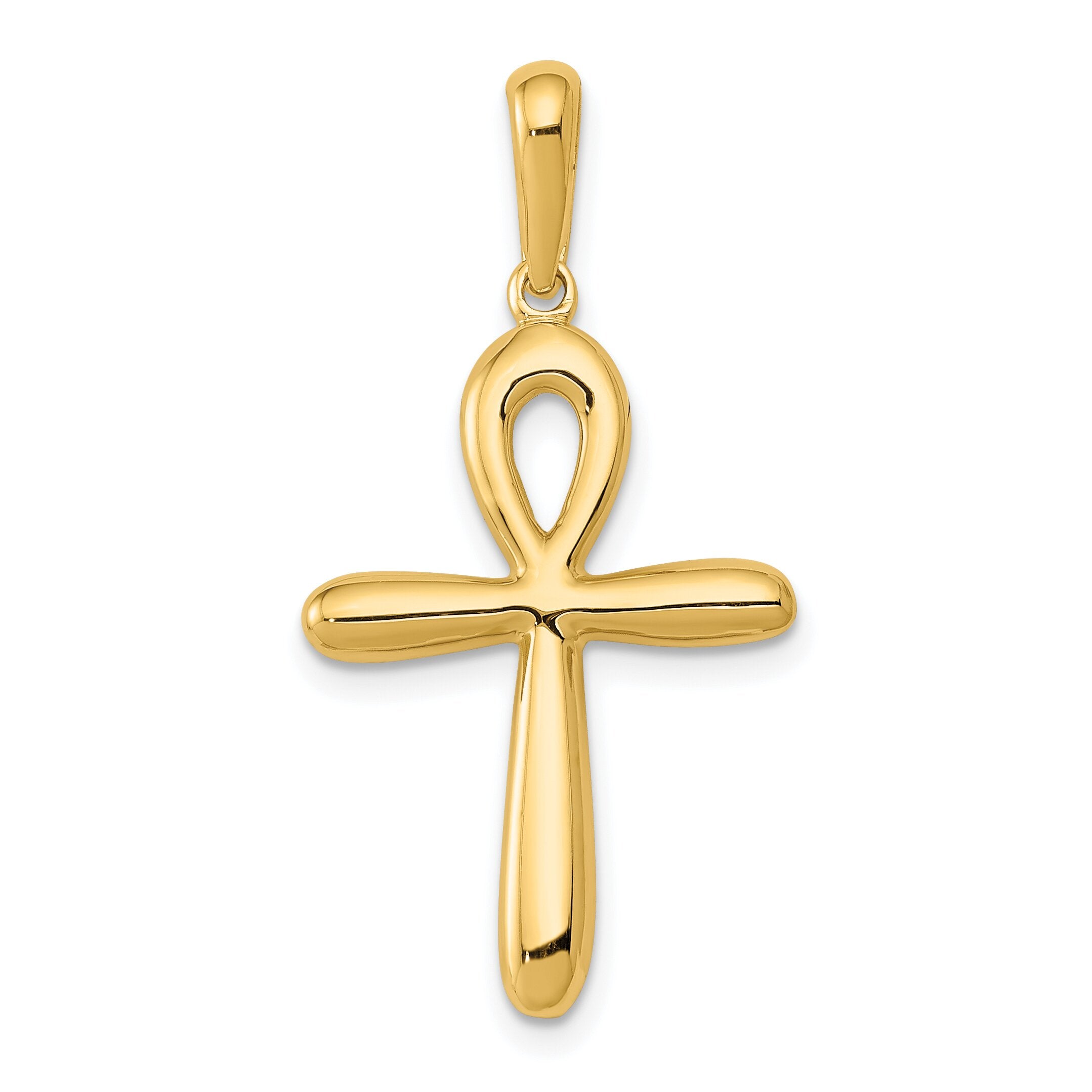 Amazon.com: 18K Gold Plated Original Key To Life Ankh Cross Pendant Necklace  unisex /80% Pure Copper Extracted from  Sinai/HandMade/Rustproof/Adjustable/Symbol of Protection/Egyptian Jewelry  Gift for Women/Men. : Handmade Products
