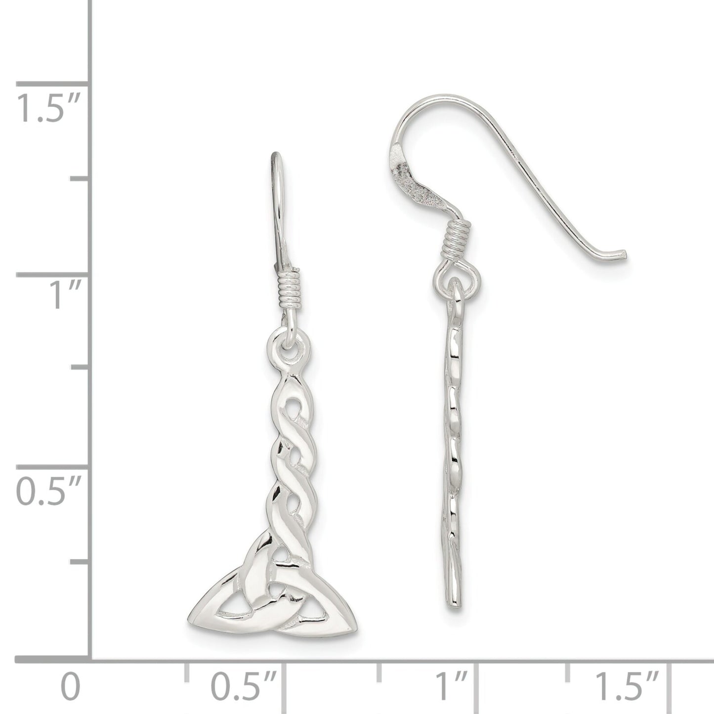 Sterling Silver Celtic Knot Earrings Ear Jewelry