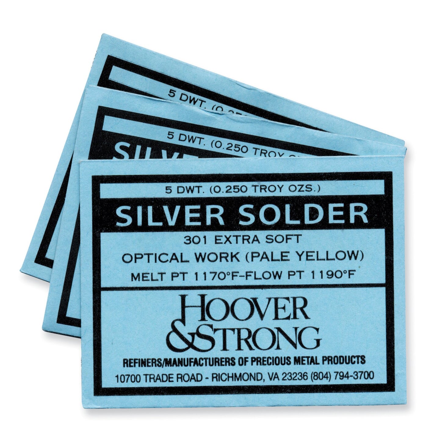 Sterling Silver Hard Sheet Solder