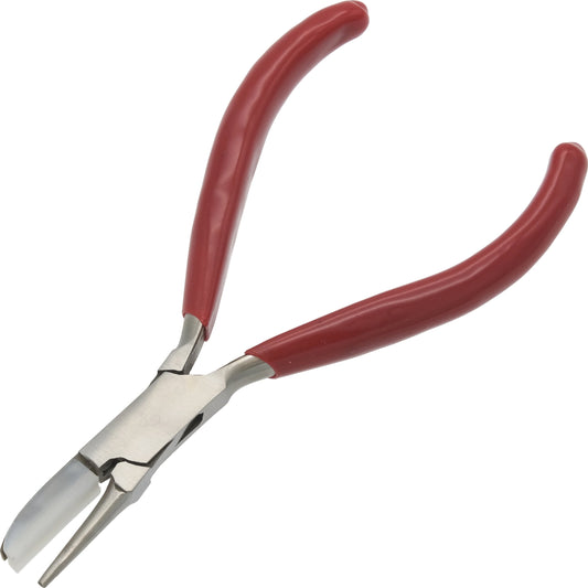 Nylon Jaw Round Flat Nose Pliers 5 1/2"