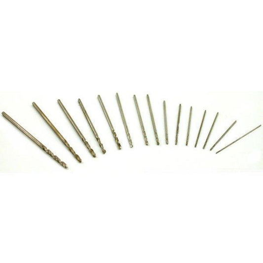 High Speed Steel Twist Drills 15Pcs