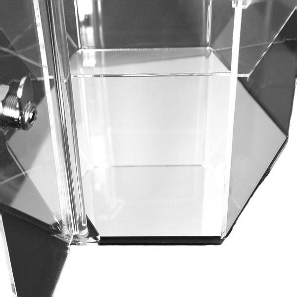 Revolving Display Case Acrylic