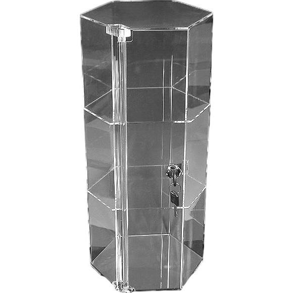 Revolving Display Case Acrylic