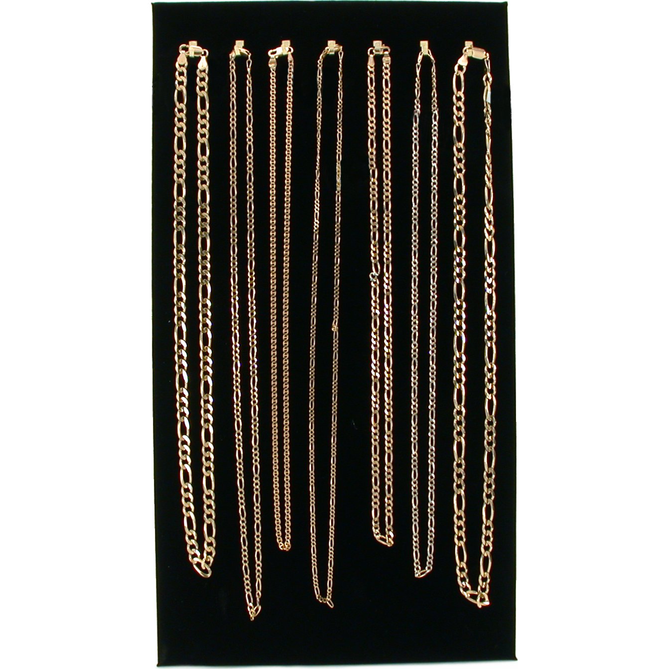 Black Velvet Necklace Jewelry Displays 8 Pc Set New