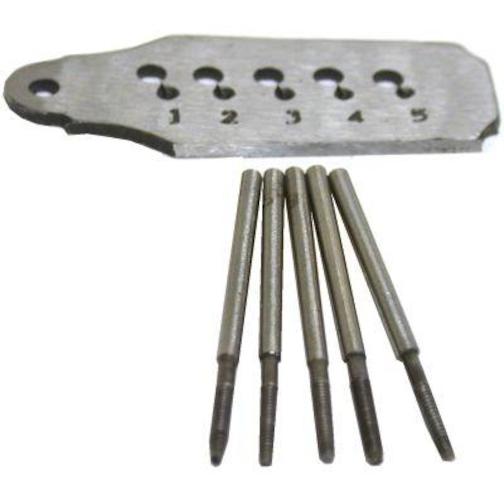 Tap & Die 6Pc Set 1.4mm to 1.6mm