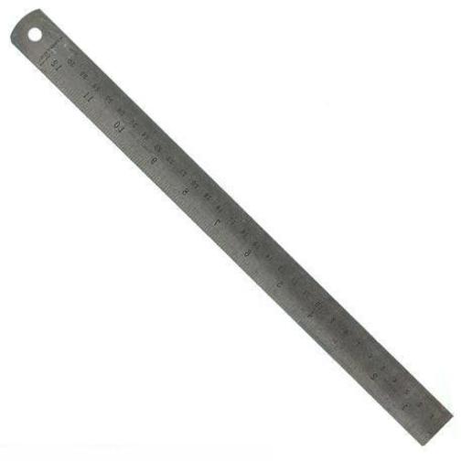 Ruler Steel 300mm 12"